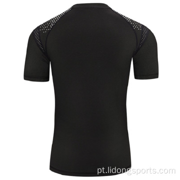 T-shirt-shirt-shirt-shirt de alta qualidade masculina masculina